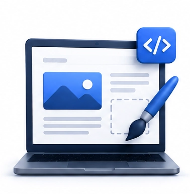 Professionally finish your website